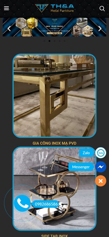 Bản điện thoại của inoxtha.com